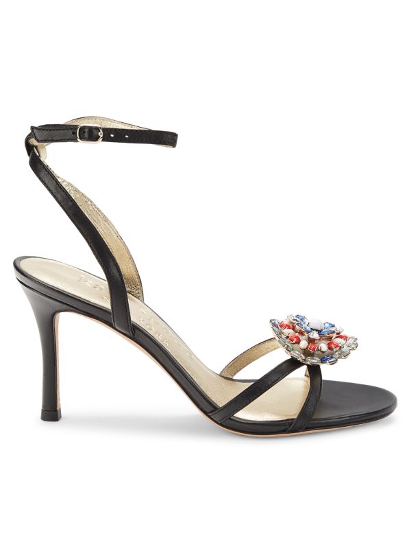 kate spade new york Jada Fireworks Embellished Leather Sandals